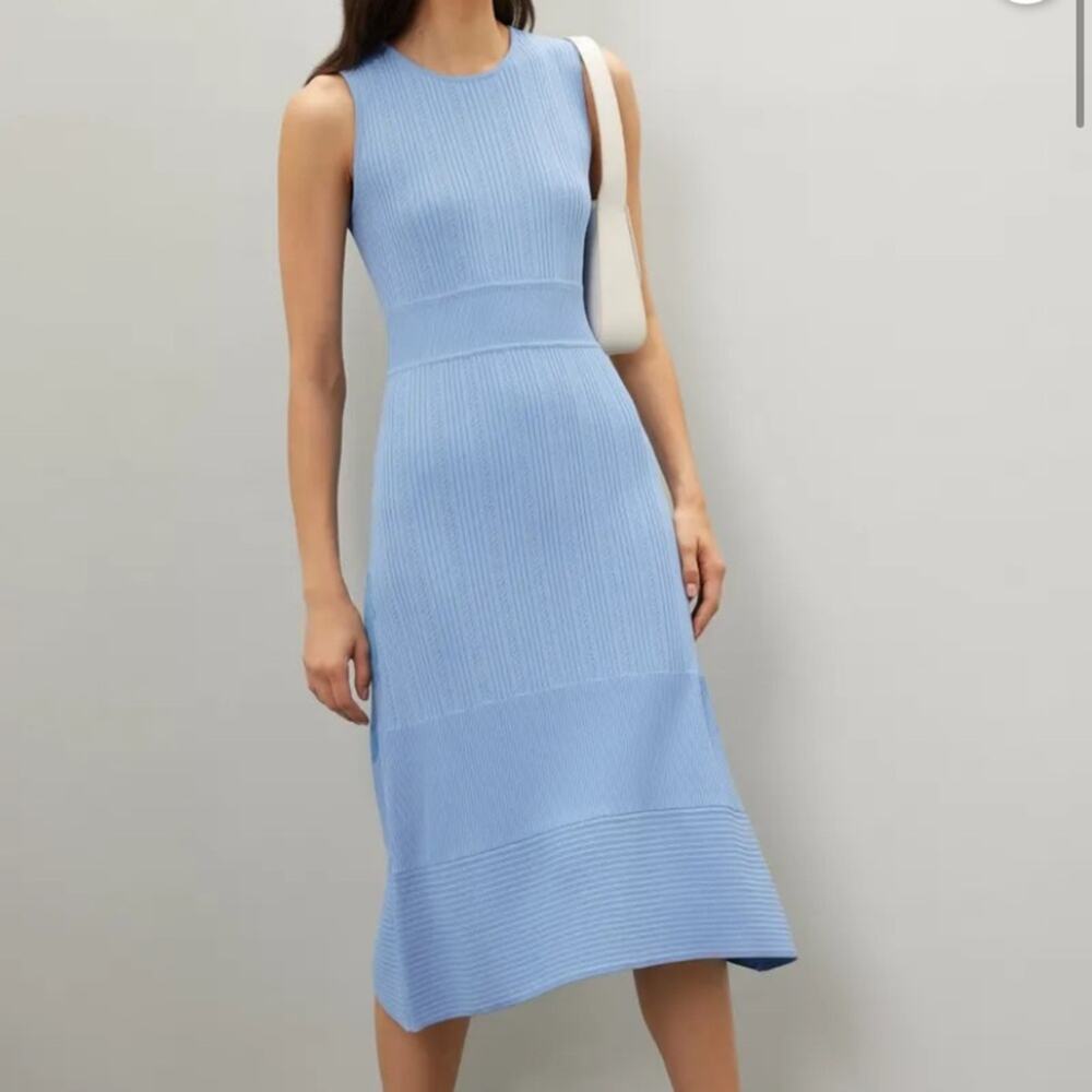 Jason Wu Blue Knit Dress Size Extra Small